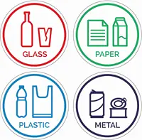 Hot Sell Glass,Paper,Plastic Sign Stickers Self-Adhesive...