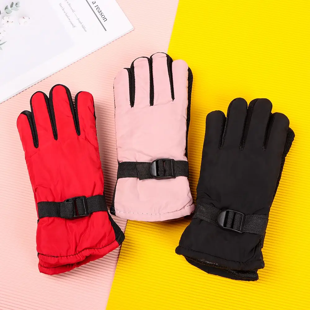 Новые модные Нескользящие плотные теплые зимние перчатки для лыжного спорта зимние рукавицы с длинным рукавом для сноуборда ветрозащитные...