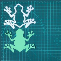 animal four legged frog metal cutting dies for stamps scrapbooking stencils diy paper album cards decor embossing 2020 new