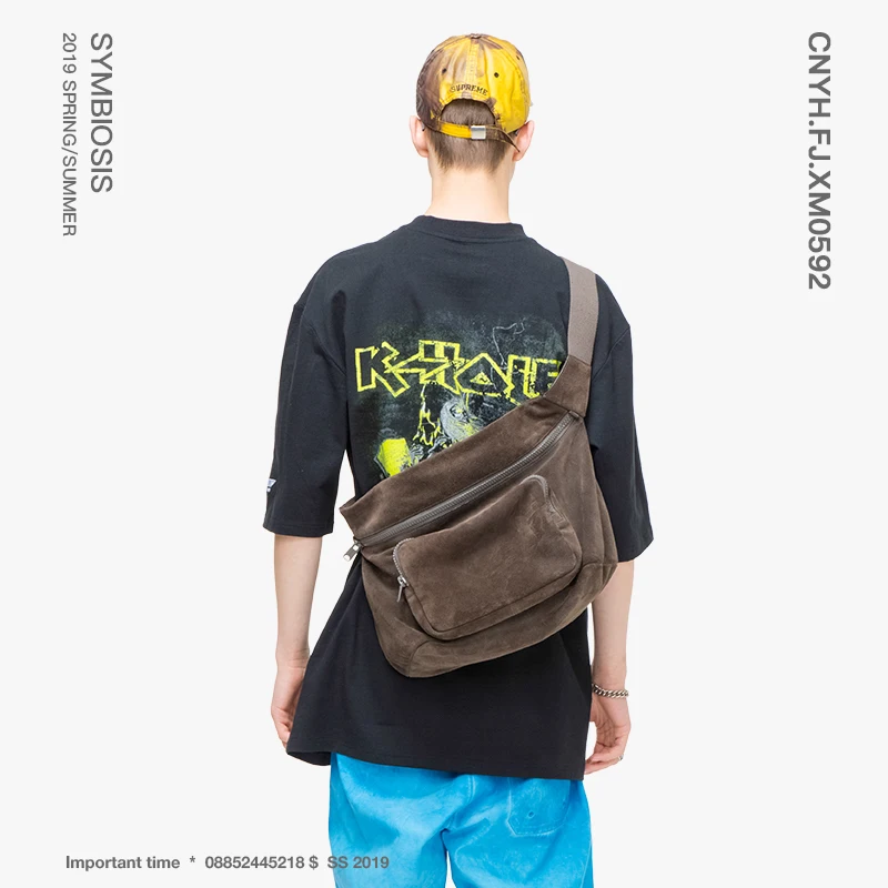 VIISHOW 2019 летняя черная футболка с короткими рукавами мужской молодежной Круглый