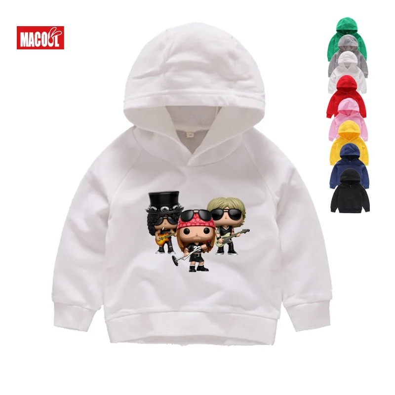 

kids hoodies cartoon Sweatshirts Autumn cool White T Shirt Cartoon Casual Girls Boys Long Sleeved Hoody Toddler Outerwear 2 YEAR