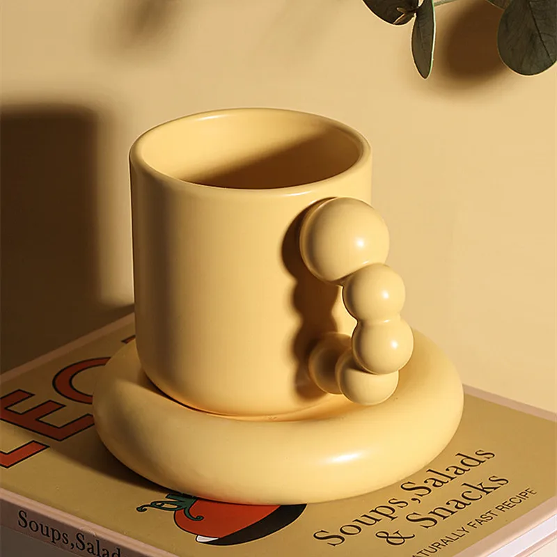 

Japanese ceramic cup lovely coffee cup and interesting drink plate for tea beautiful black tea coffee cup office friend gift 1