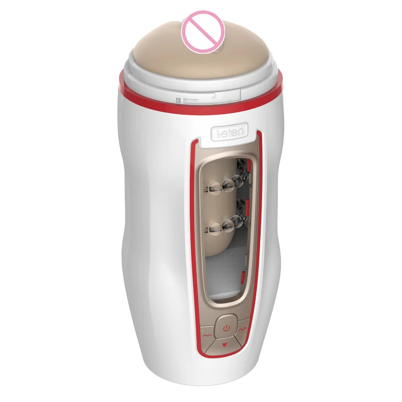 Автоматический мужской мастурбатор Leten карманная искусственная вагина Мощный