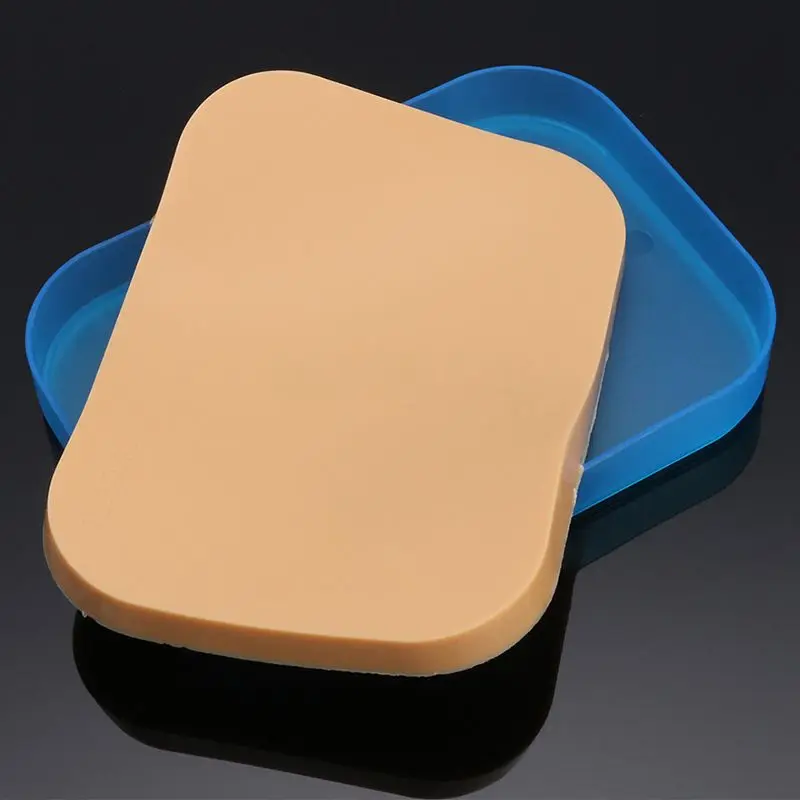 Medical Surgical Incision Silicone Suture Training Pad Practice Human Skin Model |