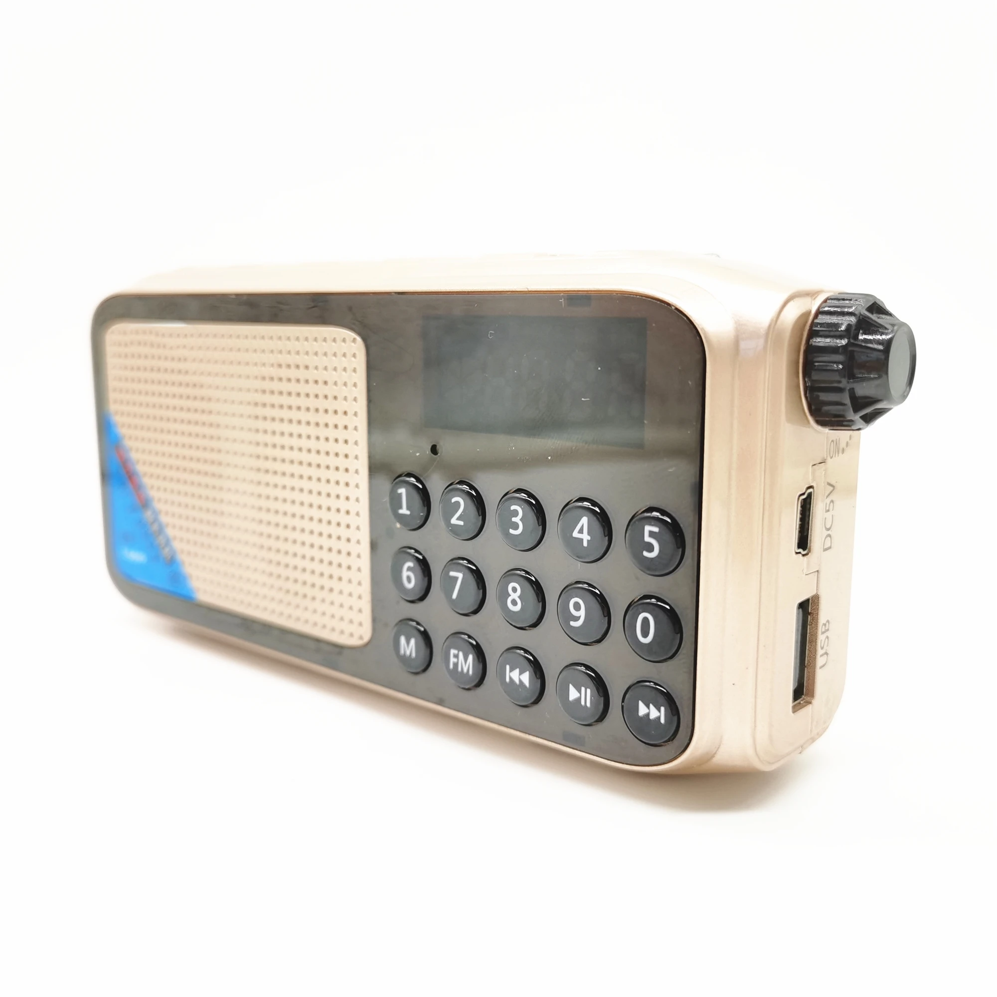 Bluetooth-колонка с 2 аккумуляторами FM-радио MP3 музыкальный плеер Портативный