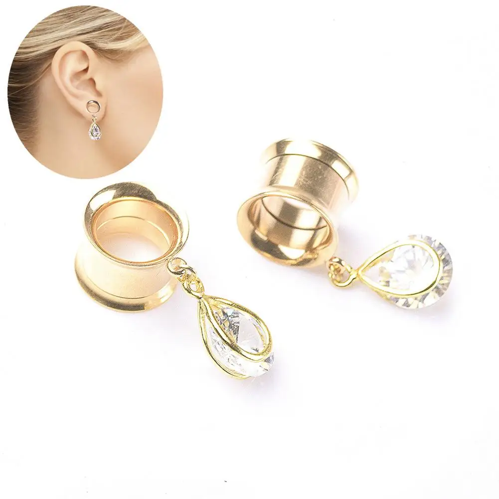 1 шт. женские серьги с фианитом Эспандер для пирсинга | Украшения и аксессуары