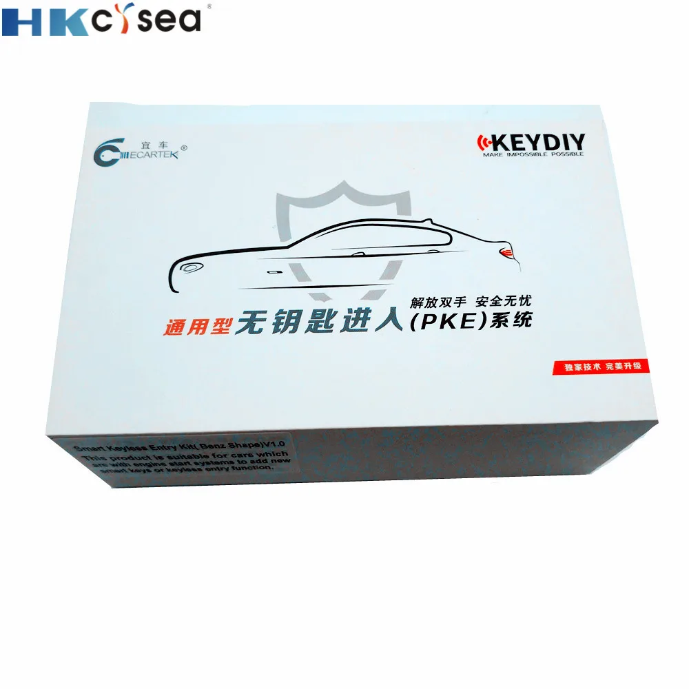 HKCYSEA New Arrival KEYDIY Added Keyless Entry Function for Benz Cars Same As KD Universal Interface