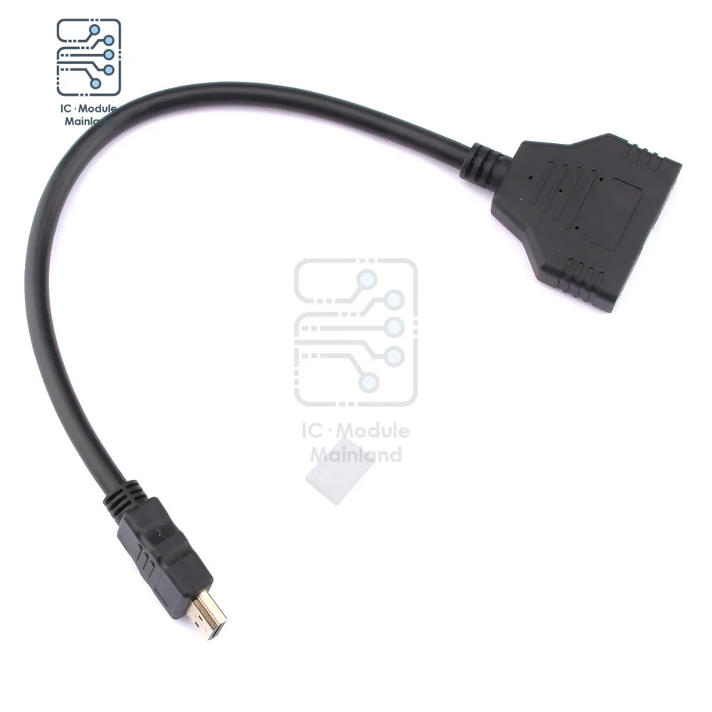 Переходник-разветвитель 30 см 1 в 2 разделительный кабель совместим с двойными