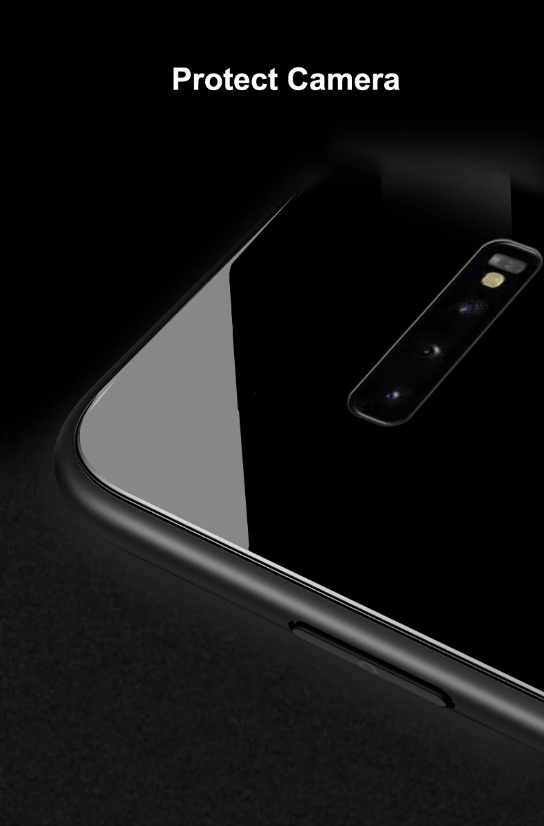 for Samsung Galaxy S10 Plus S10e S9 S8 Note 10 Plus 5G 8 9 A10 A30 A50 A70 Case Custom Photo DIY Picture Tempered Glass Cover