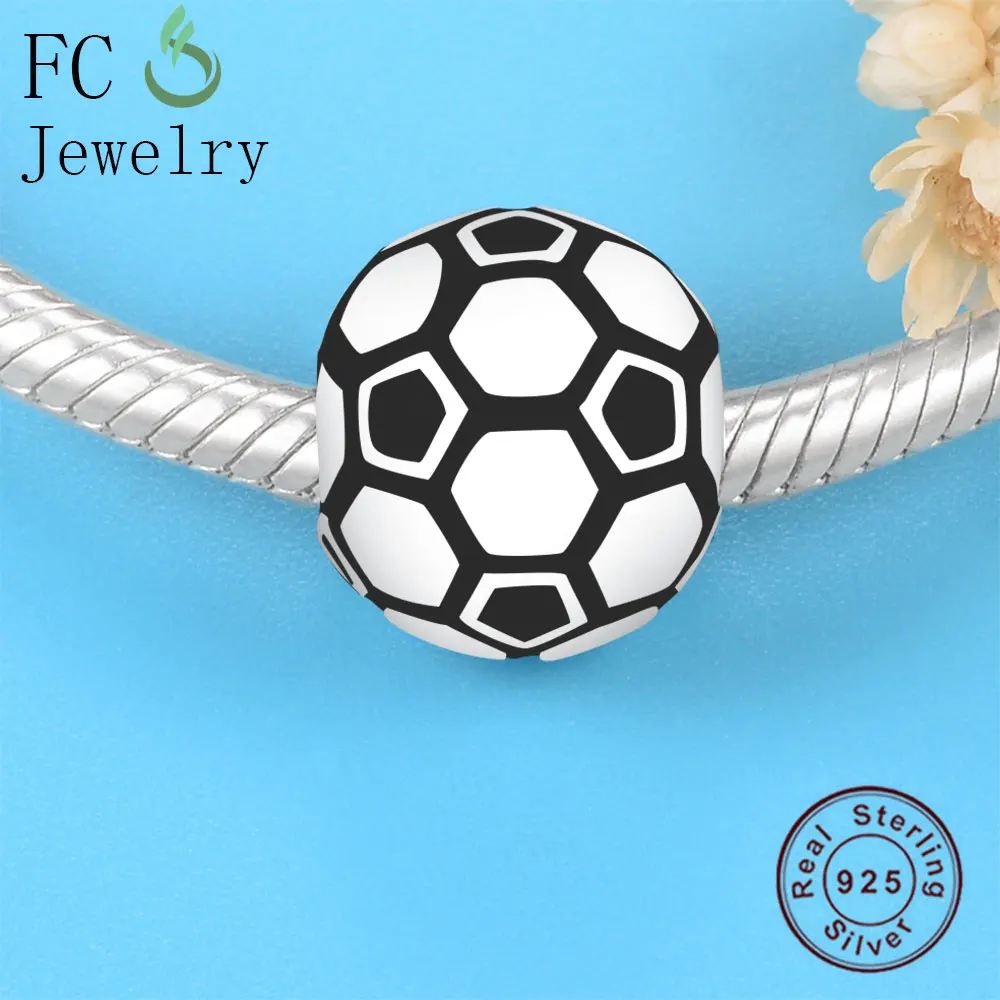 FC ювелирный браслет оригинальный фирменный с шармами из стерлингового серебра 925