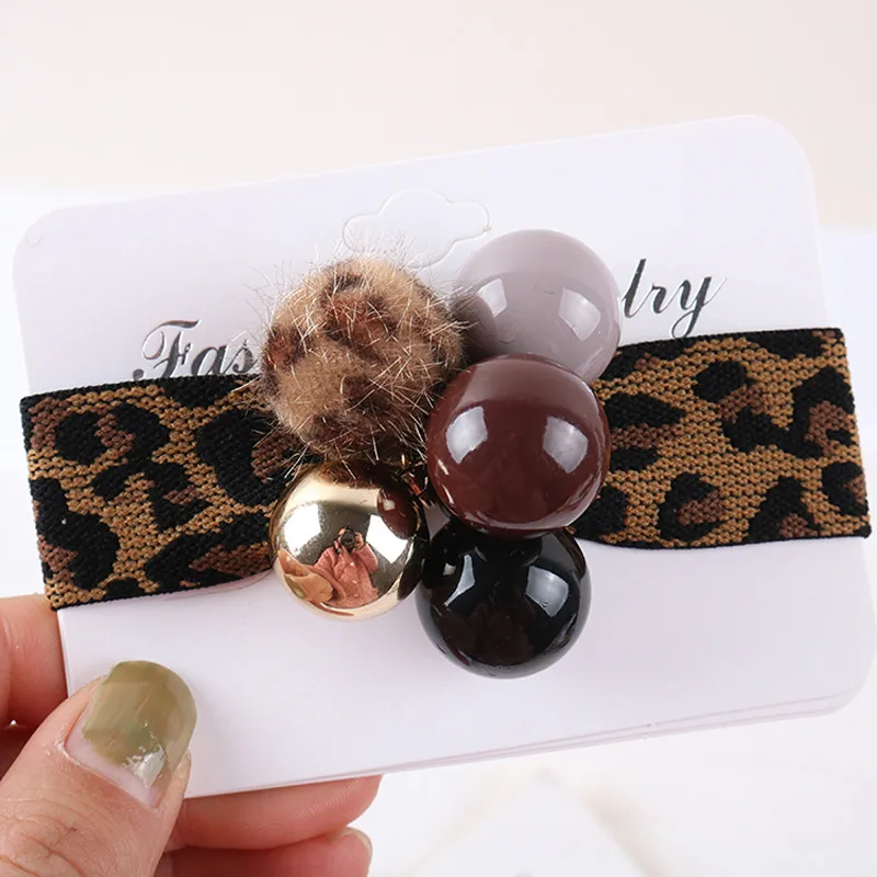 Корейское издание милых эластичных лент для волос веревки фиксации хвостиков