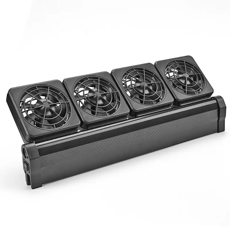 XL DC12V аквариумный охлаждающий бесшумный вентилятор контроль температуры аквариума кулер для воды необходимые аксессуары для регулирования температуры - Цвет: XL