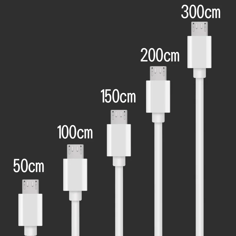 Android Phones Cable Micro USB 2m 3m Quick Charge 3.0 Charger Line Fast Charging QC for Samsung Galaxy J3 4 5 6 7+ 2017 2018 | Мобильные