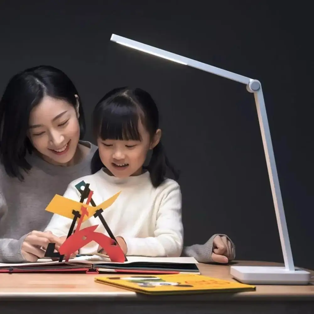 Настольная лампа Xiaomi Mijia Lite умная настольная Mi LED защита для глаз 4000K 500 люмен
