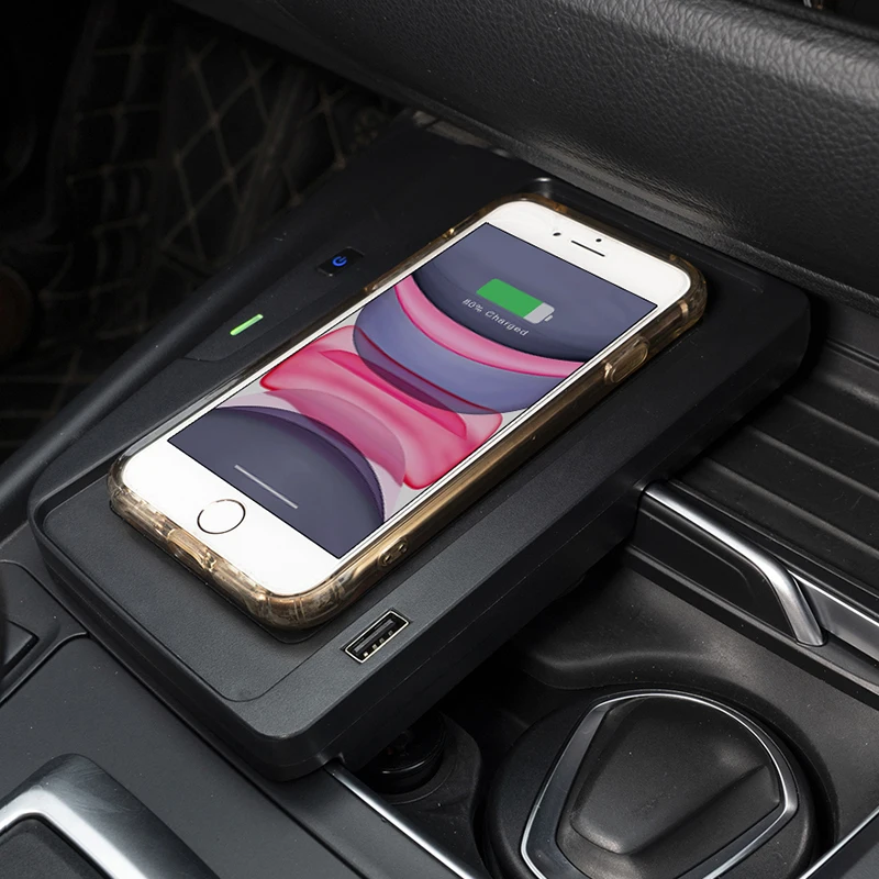 Accessories For BMW 3 Series F30 F31 F34 2016-2018/ 4 Series  F32 2018-2020 Car Wireless Charger Mobile Phone Fast Charging