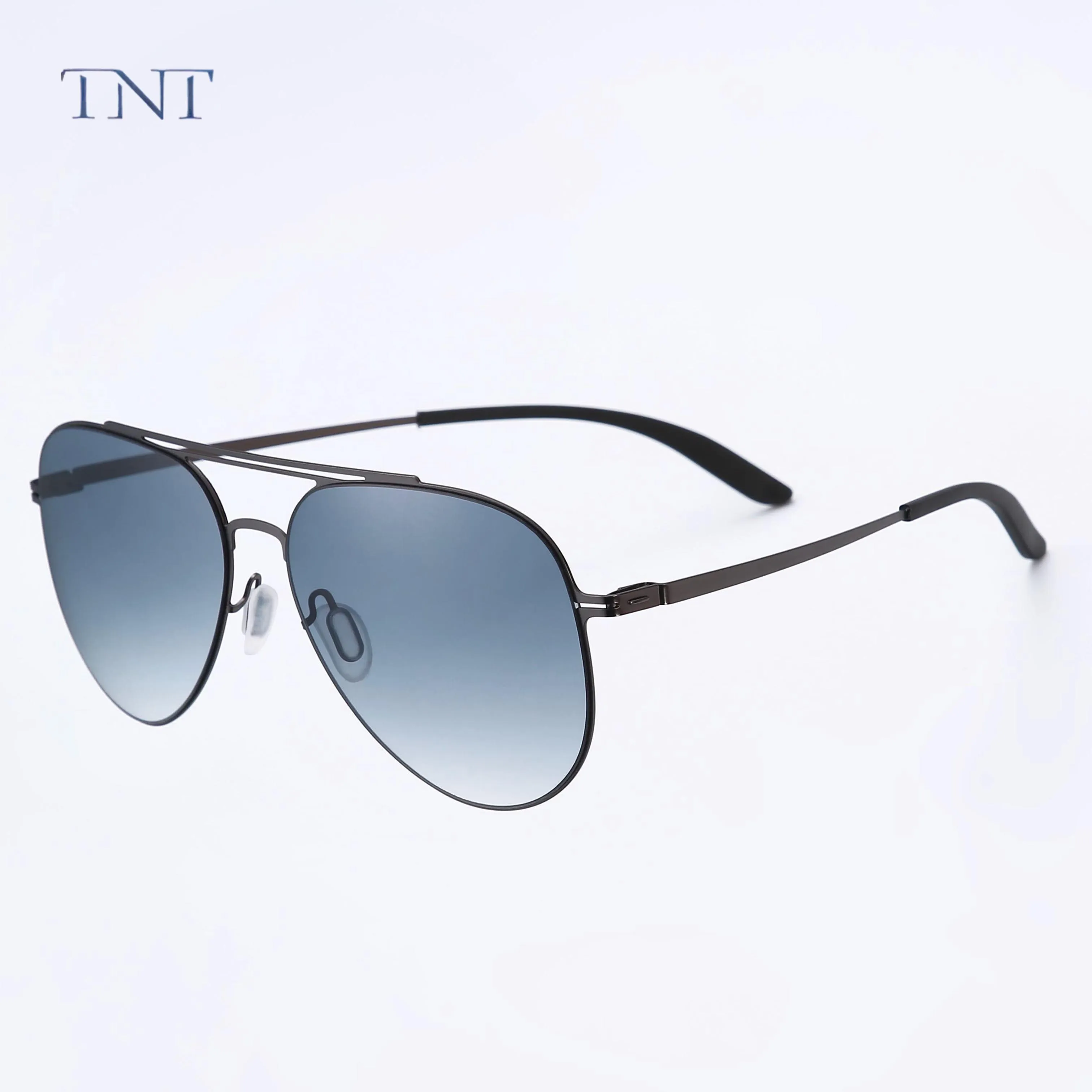 Солнцезащитные очки Мужские без винтов стильные брендовые дизайнерские большие