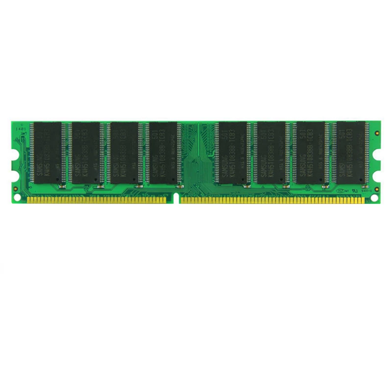 Модуль оперативной памяти для настольного ПК Xiede 2 шт. Ddr 400 1 ГБ Pc-3200 Ddr1 184Pin Dimm МГц Amd