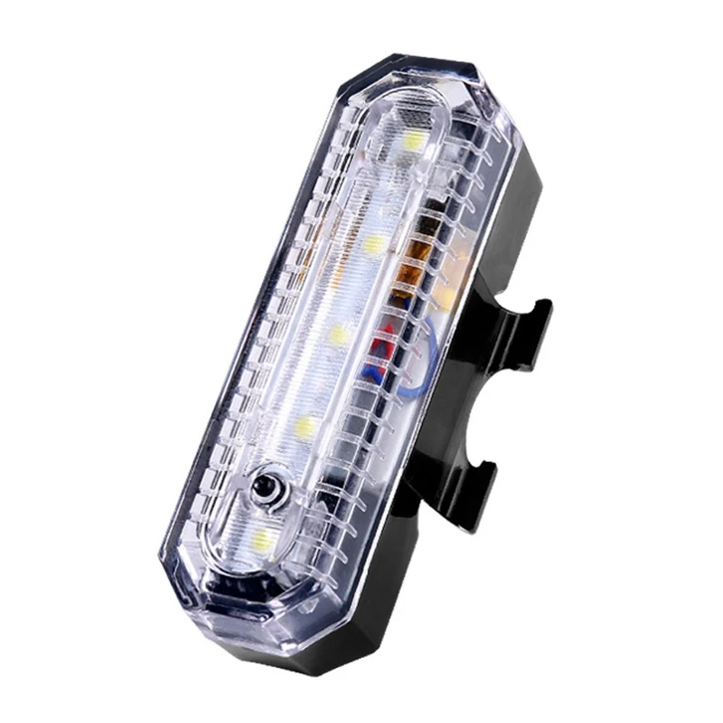 

Rechargeable Bike Tail Light Waterproof Cycling Warning Rear Lights USB Outdoor Safety Modification Bicycle Taillight