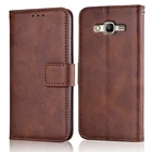 Роскошный кожаный чехол-книжка для Samsung Galaxy J7 2015 J700 SM-J700F Fundas подставка Бумажник кожаный мягкий чехол-держатель для телефона с ремешком