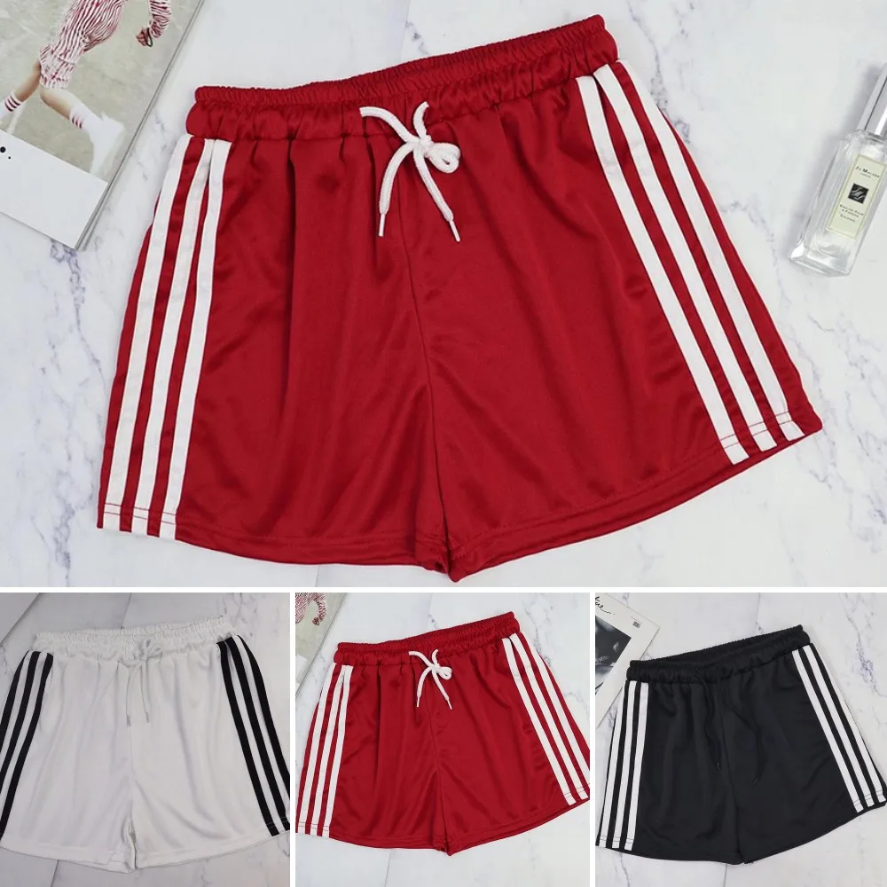 

Plus Size Women Short Pants Elastic Waist Loose Solid Soft Training Sport Yoga