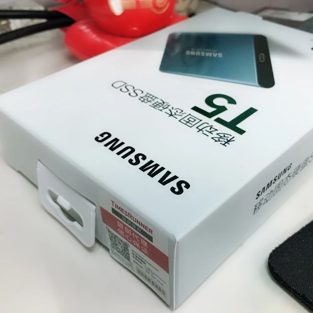 Samsung портативный ПК T5 SSD 250GB 500GB 250G 500G Внешние твердотельные накопители SSD USB 3,1 T5 1 ТБ 2 ТБ