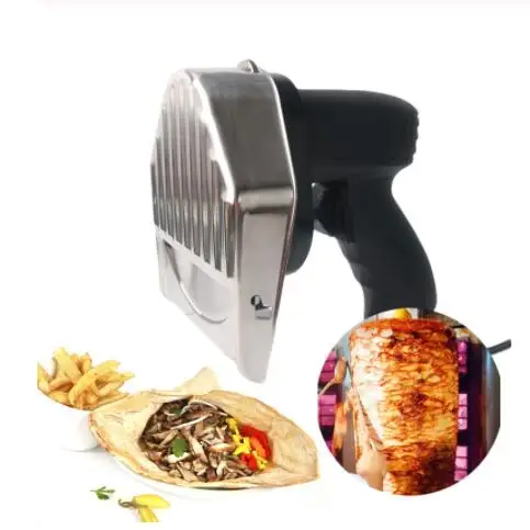 Электрический слайсер для кебаба нож донера Gyros машина резки мяса ломтерезка