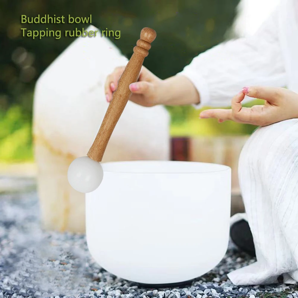 Хрустальные Поющие миски 2 шт. тренировочный молоток перкуссионный инструмент