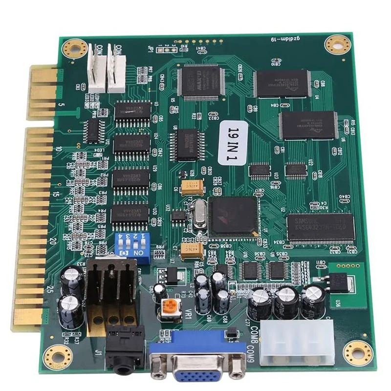 

19-in-1 Arcade Classic Game PCB Board VGA Output, Used for Arcade Motherboard Replacement Parts
