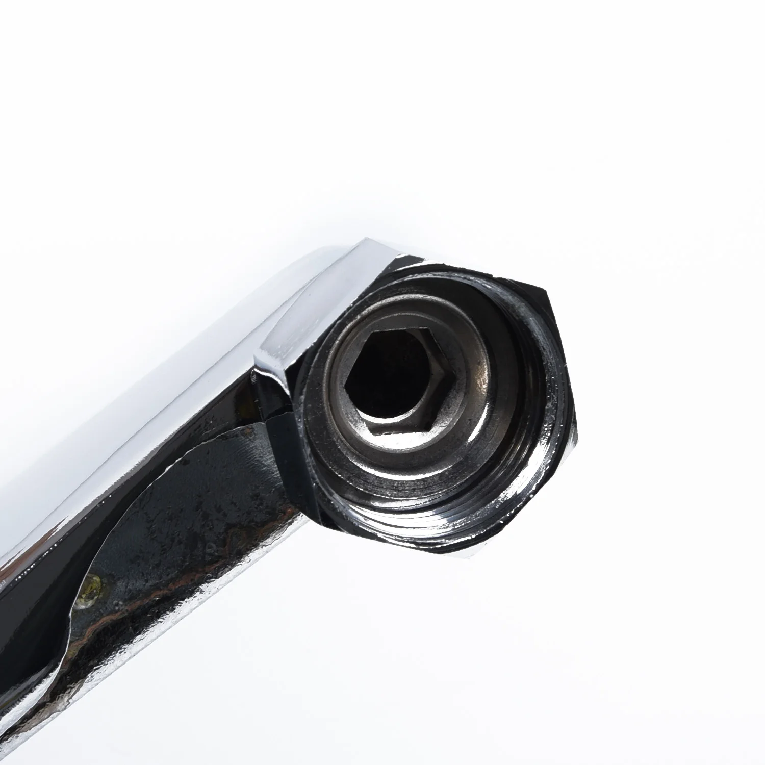 Серебряный смеситель для душа с настенным креплением насадка душа/кран ванны