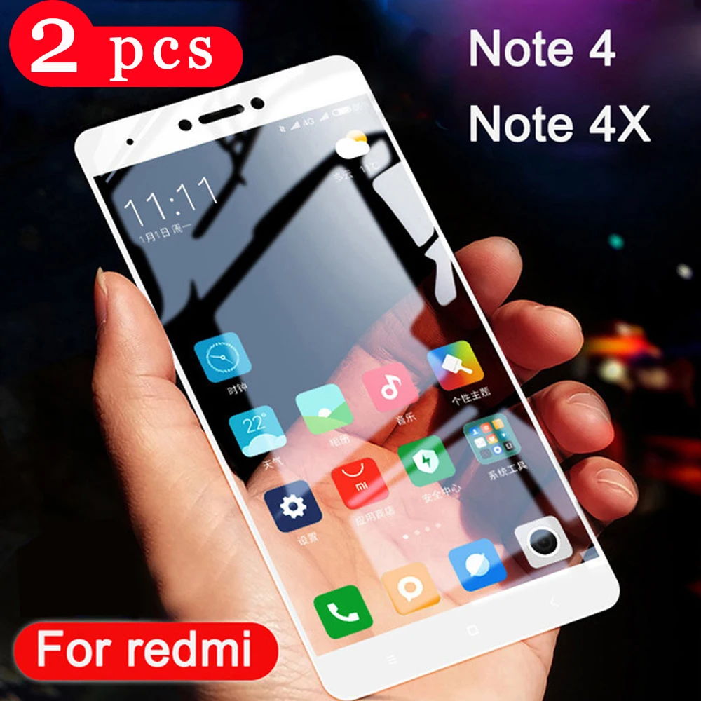 2 шт. для xiaomi redmi s2 6A note 6 pro закаленное стекло Защитная пленка экрана 4X 5A 5