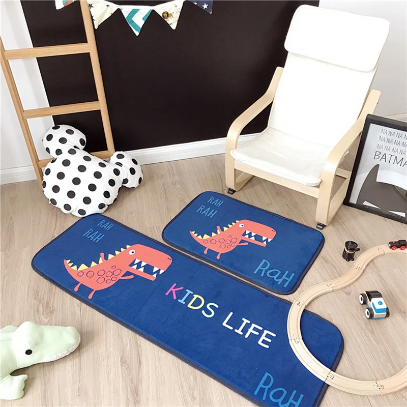 Коврик для детской комнаты с рисунком животных Нескользящие Детские Коврики