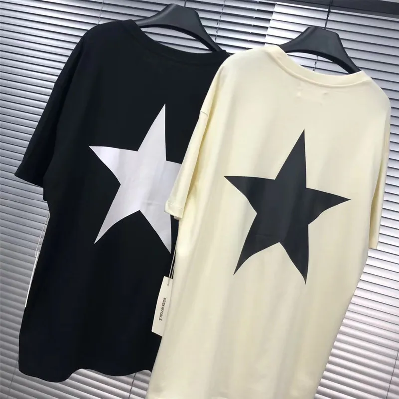 Футболка Мужская/женская из толстой ткани с принтом пентаграммы | Мужская одежда