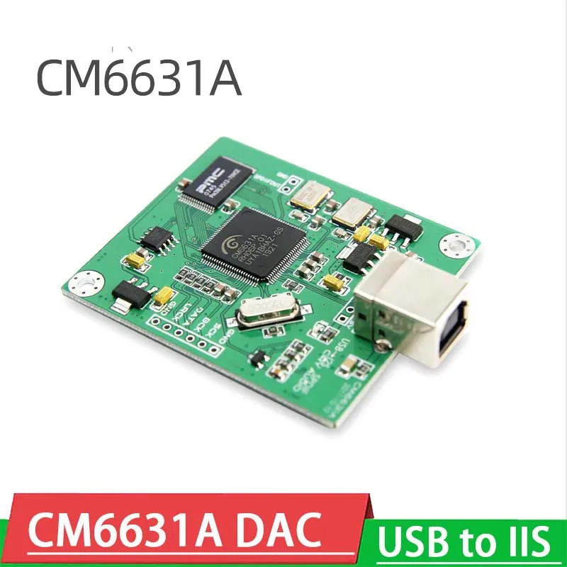 Цифровой интерфейс USB CM6631A модуль ЦАП к IIS SPDIF CPM384 Выход 24Bit 192K|Детали и аксессуары