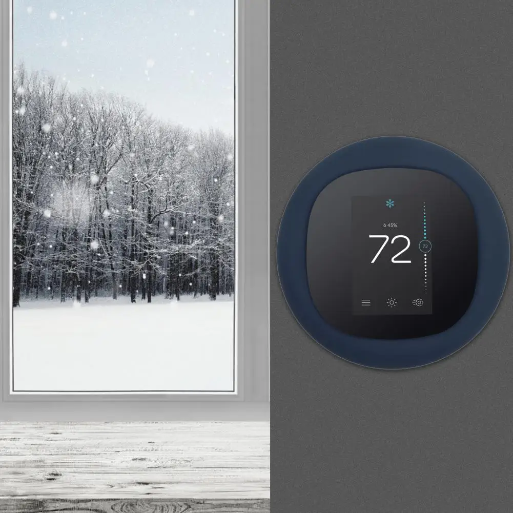 Защитный чехол прочный пыленепроницаемый силиконовый смарт-термостат настенная