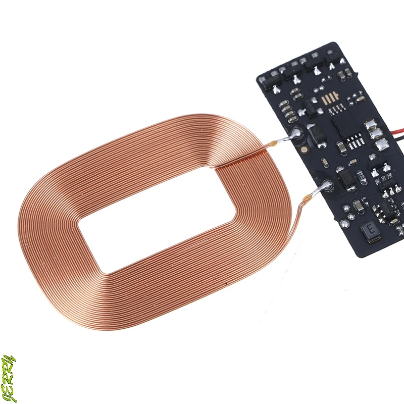 Hot Selling Qi Wireless Charging Standard Universal Charger PCBA Circuit Board With Coil DIY QI Receiver | Мобильные телефоны и