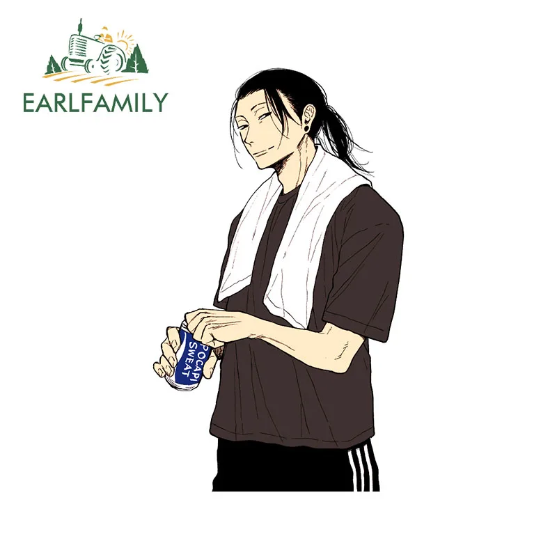 EARLFAMILY 13 см x 7 9 для Jujutsu кайсен Водонепроницаемый виниловые наклейки на машину