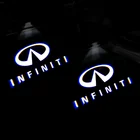 2 шт., Автомобильные светодиодные ламсветильник для дверного светильника Infiniti QX30 JX35 QX80 FX G M EX Q50 Q60 Q70 QX50 QX60 QX