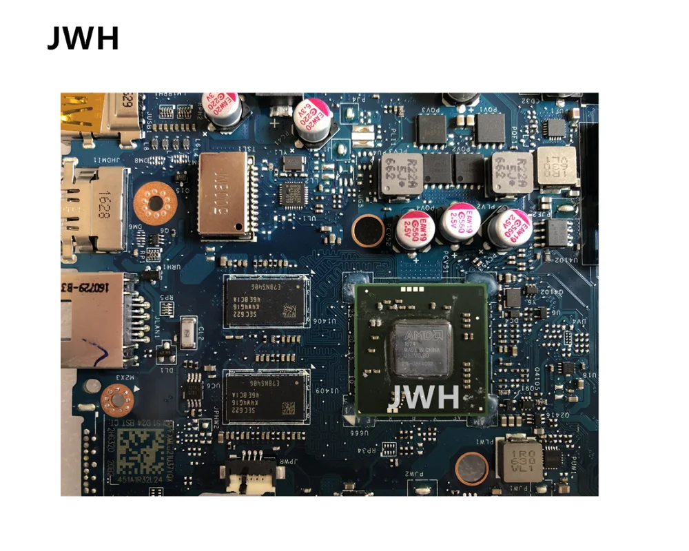 Для hp Тетрадь 15-ba материнская плата R7M1-70 2 Гб A10-9600P LA-D713P 854960-001 854960-501 854960-601