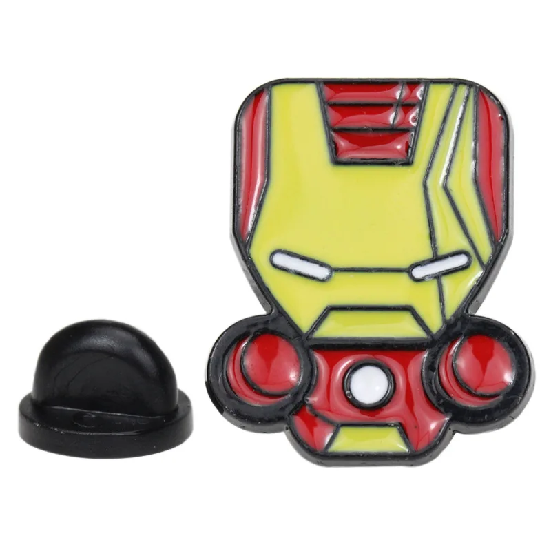 Креативная брошь с героями мультфильмов Марвел Классическая модная