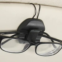 55 dropshippingmultifunctional car sun visor glasses ticket clip auto fastener holder accessory