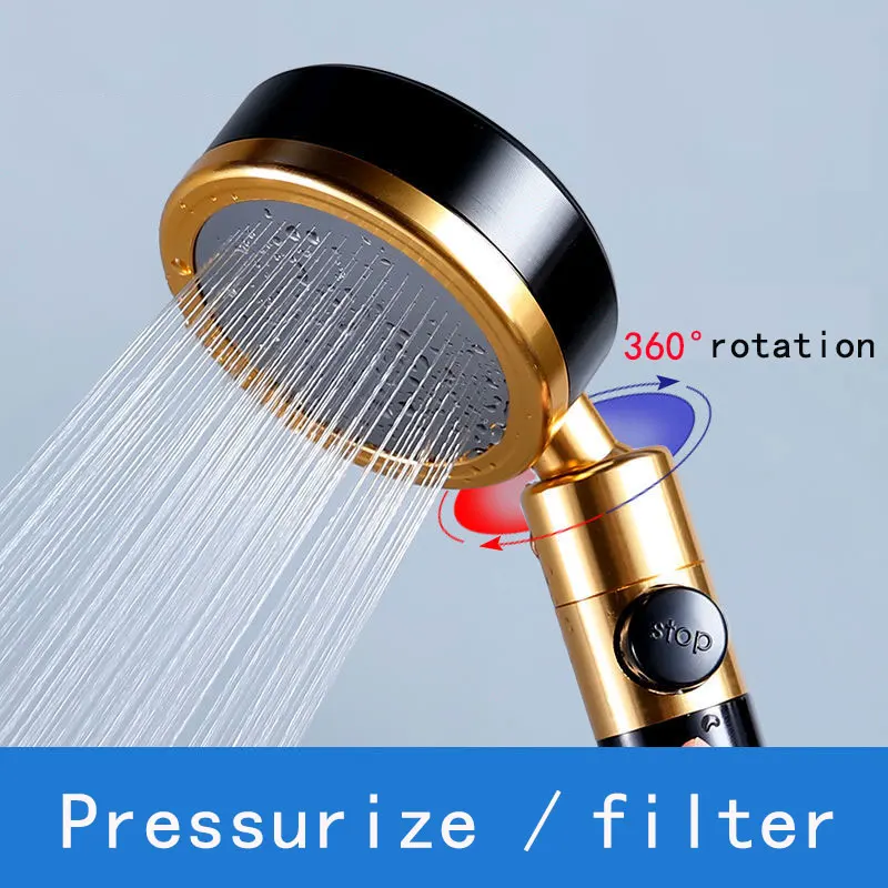 Насадка для душа из алюминия с поворотом на 360 ° | Строительство и ремонт