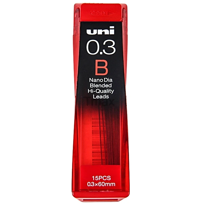 03MM B 1PCS Uni 202ND механический карандаш для заправки, Специальный карандаш для рисования, школьные канцелярские принадлежности, офисные принадлежности B/H/HB/2B с 0,3 мм, 1 шт - Цвет: 03MM B 1PCS