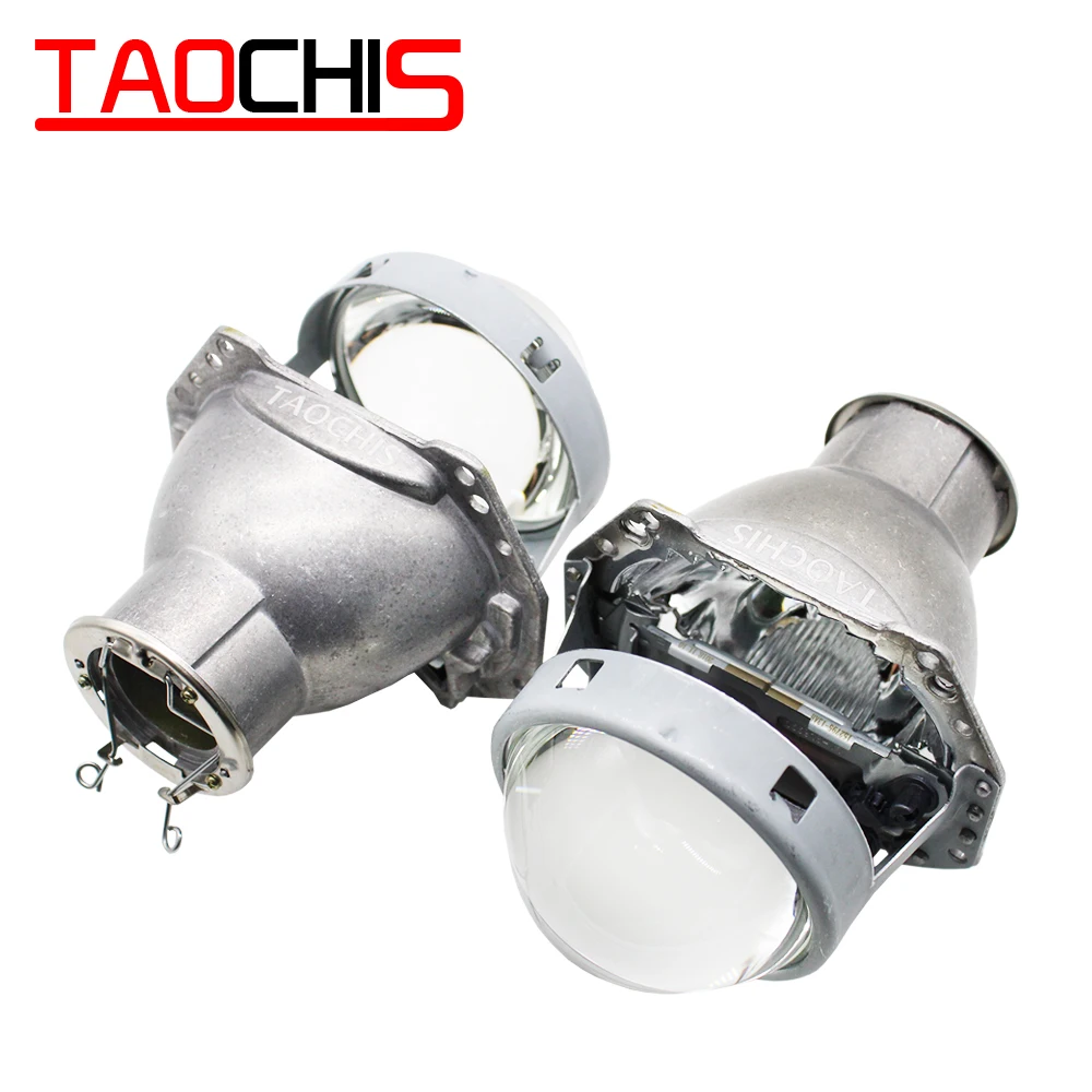 only lens TAOCHIS 3,0 дюймов головной светильник модифицированной HELLA 3R G5 линзы проектора bi Xenon с использованием H7 галогенные проекторы проектор ксеноновые линзы светодиодный лампы - Цвет: only lens