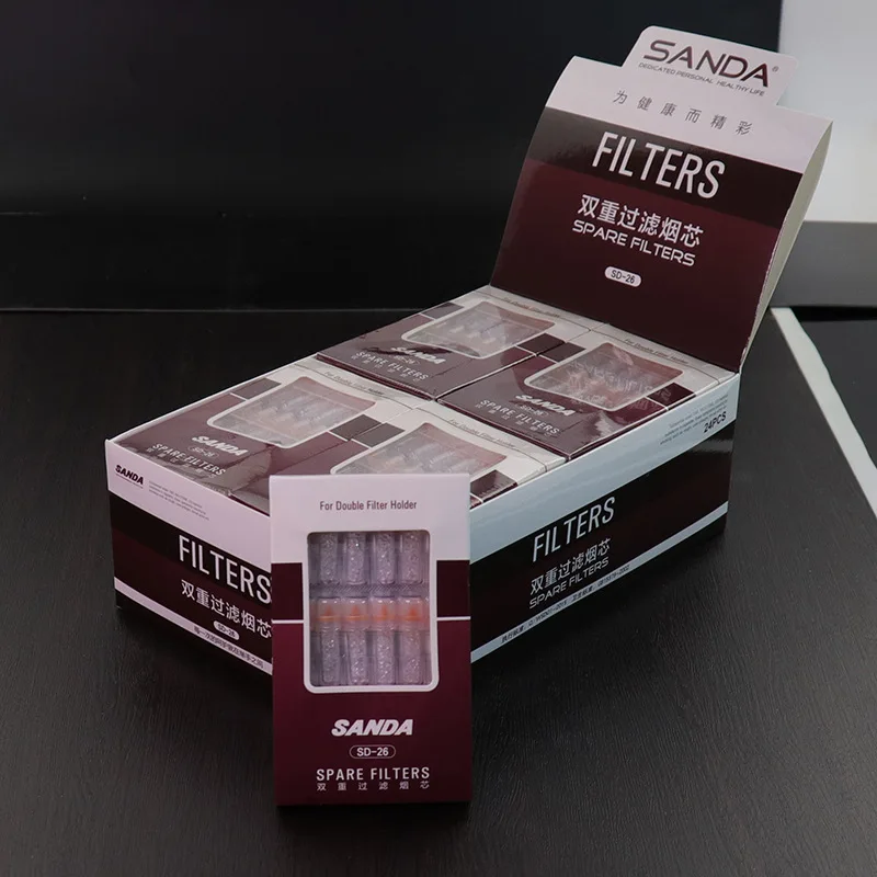 

Sanda Sd-26 Filter Bead Microporous Dual Filter Cigarette Holder New Packaging