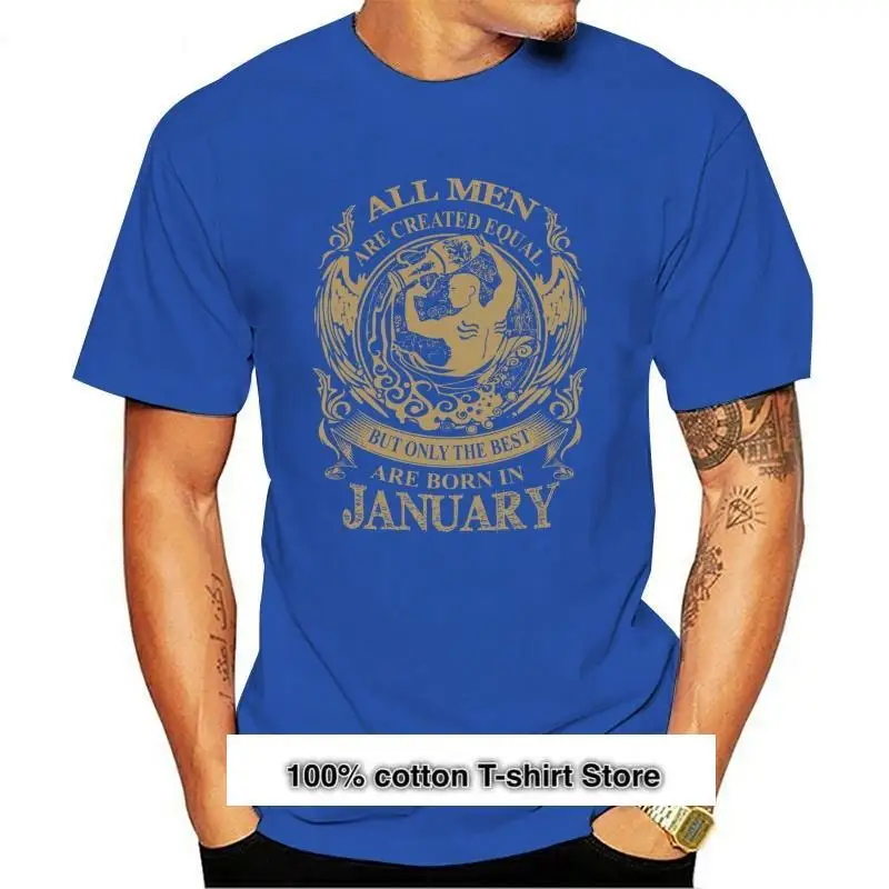 

Camiseta де cumплинсы, camisa de enero de Acuario, signo del zodiaco