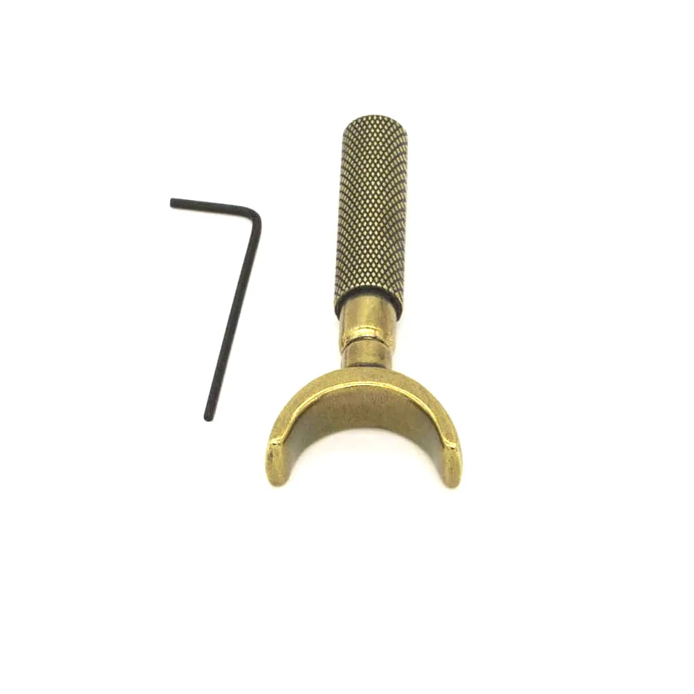 Поворотный нож из сплава с двумя подшипниками для резьбы кожаное ремесло ретро