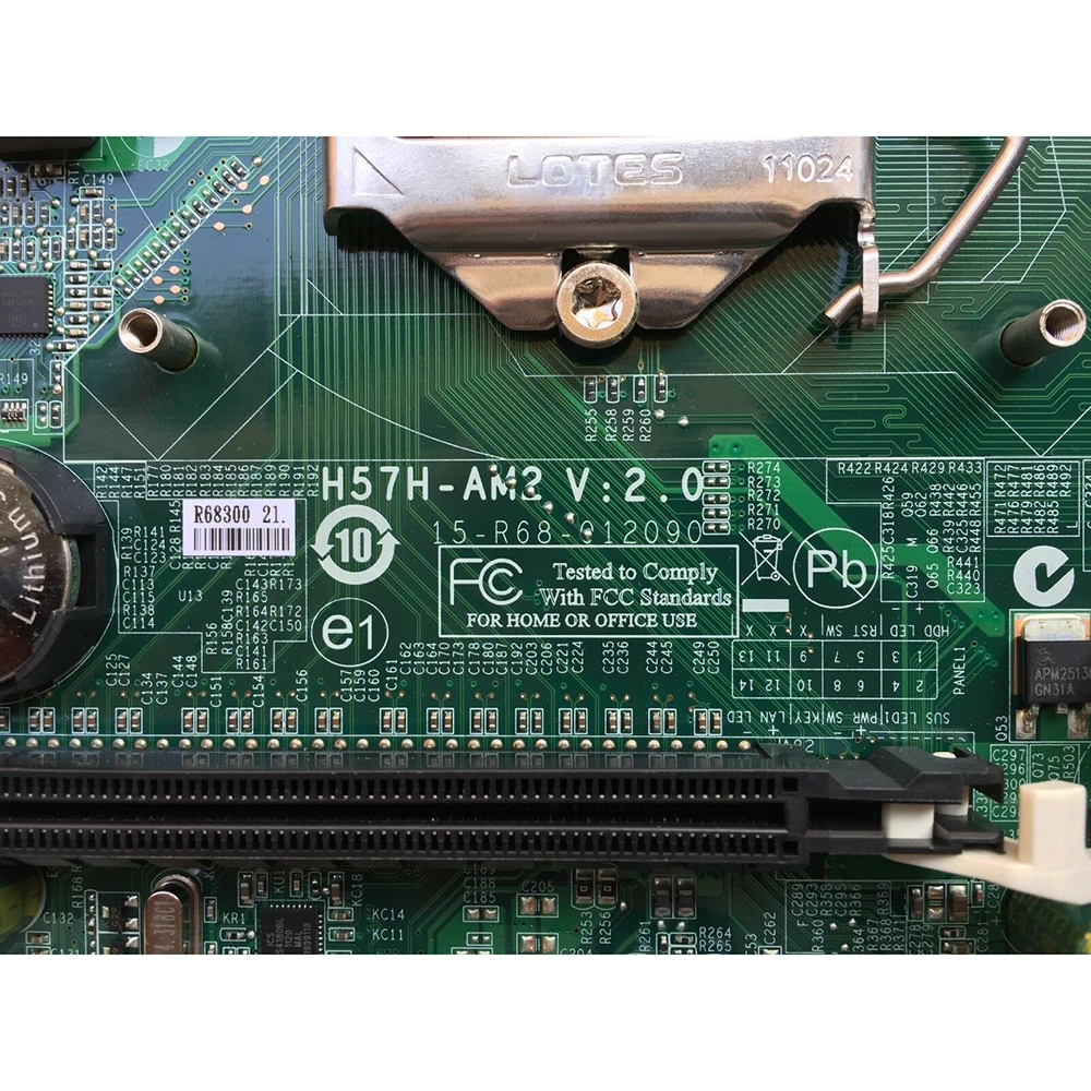 Desktop Motherboard For H57H-AM2 LGA1156 System Board Fully Tested | Компьютеры и офис