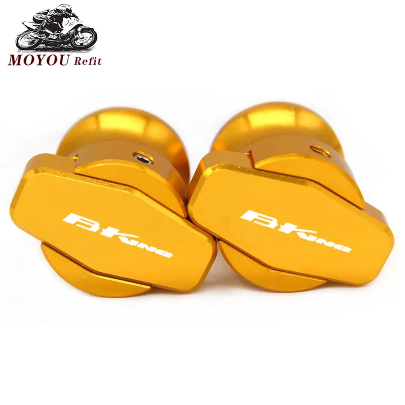 

For Suzuki B-KING BKING 1300 B-king 1300 2008 2009 2010 2012 Motorcycle stand screws Swingarm Spools slider 8MM