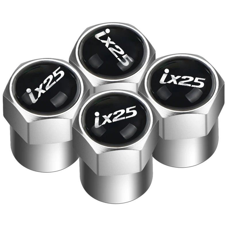 4 шт. Алюминий с шестигранной головкой крышки стержня вентиля шины для авто