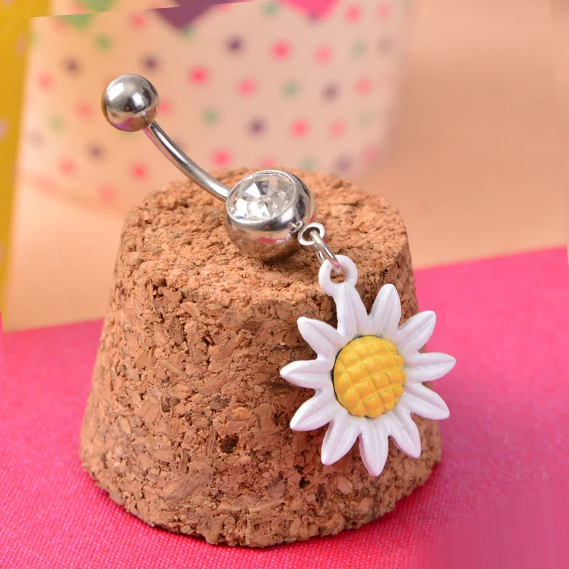 Элегантный танцорский пупок не вызывает аллергических реакций два цвета